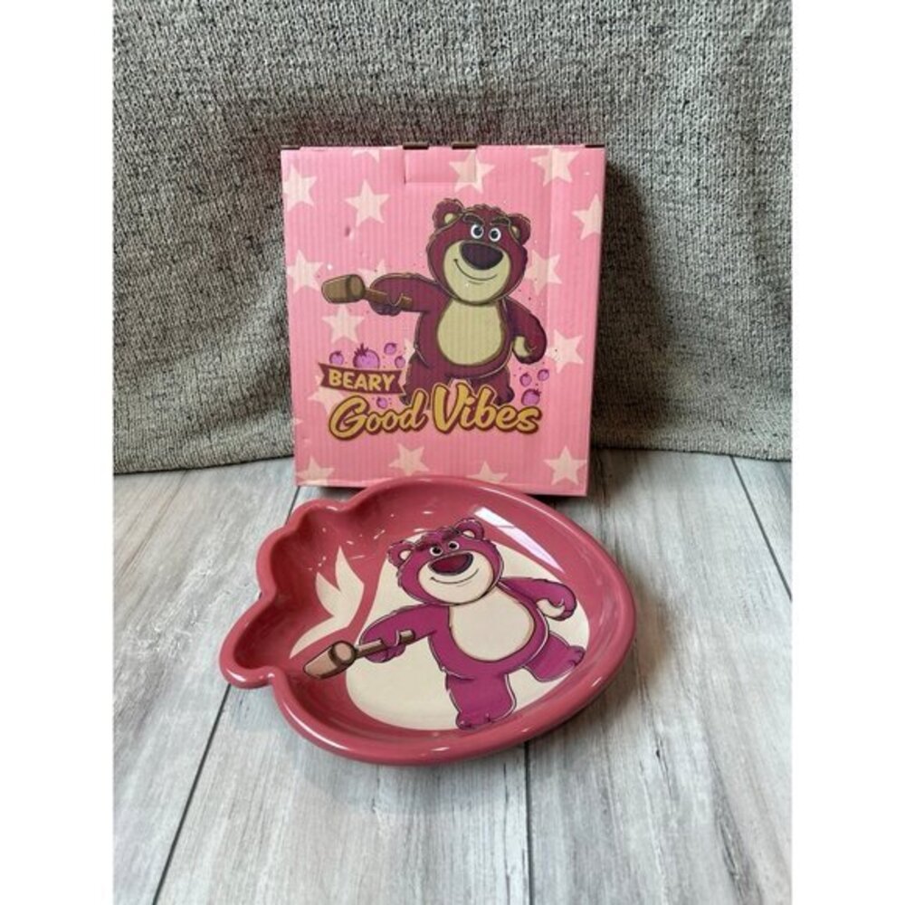 Disney Pixar Toy Story LOTSO BEAR Beary Good Vibes porcelain plate